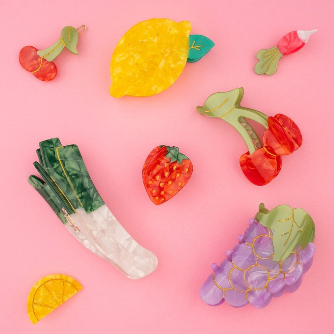Coucou Suzette Cherry Hair Claw - Frucht und Obst Kollektion