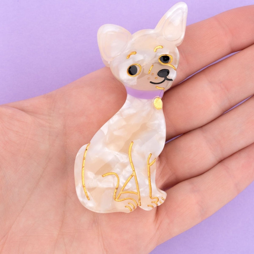 Coucou Suzette Chihuahua Hair Claw - Handmodel