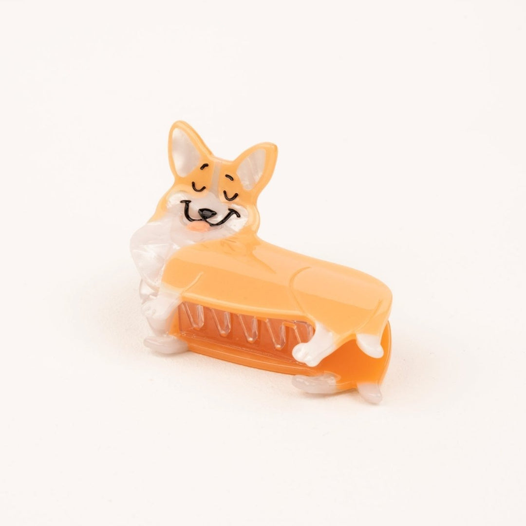 Coucou Suzette Corgi Hair Claw - Detail Klammer