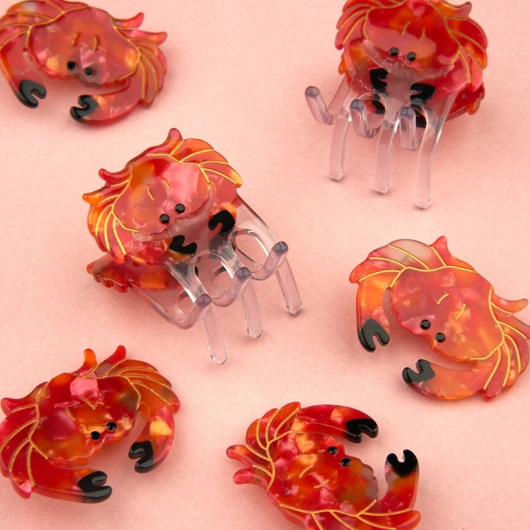 Coucou Suzette Crab Hair Clip - Krabben Kollektion