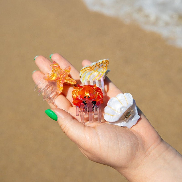 Coucou Suzette Crab Mini Hair Claw - Meeres Kollektion