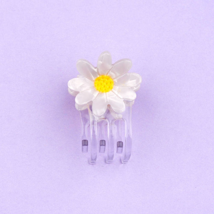 Coucou Suzette Daisy Mini Hair Claw - Produktbild lila Hintergrund