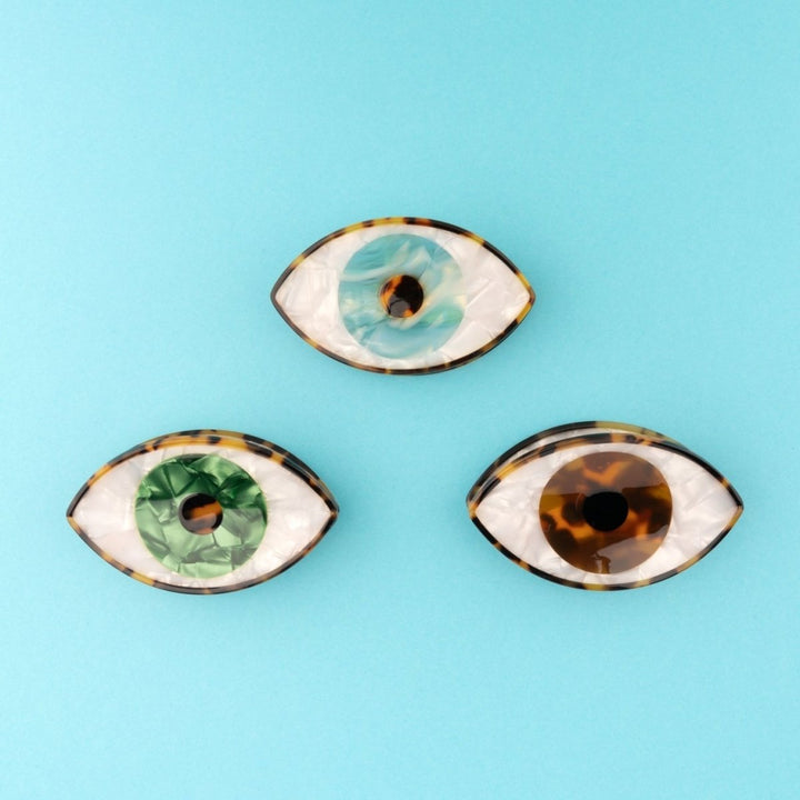 Coucou Suzette Eye Hair Claw – Blue - Eye Hair Claw Kollektion