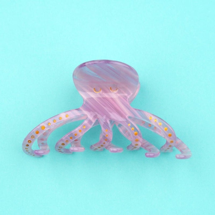 Coucou Suzette Octopus Hair Claw - Produktbild türkiser Hintergrund