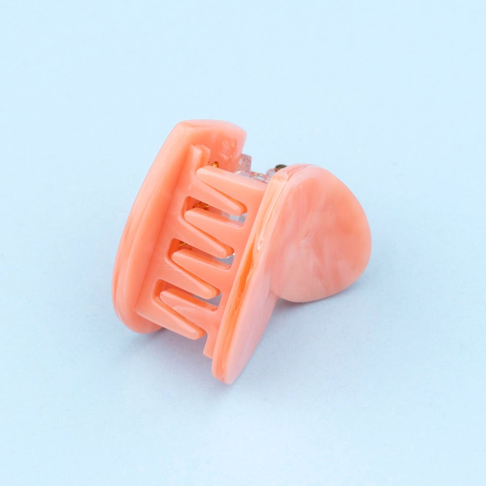 Coucou Suzette Pink Heart Mini Hair Claw - Produktdetail Klammer