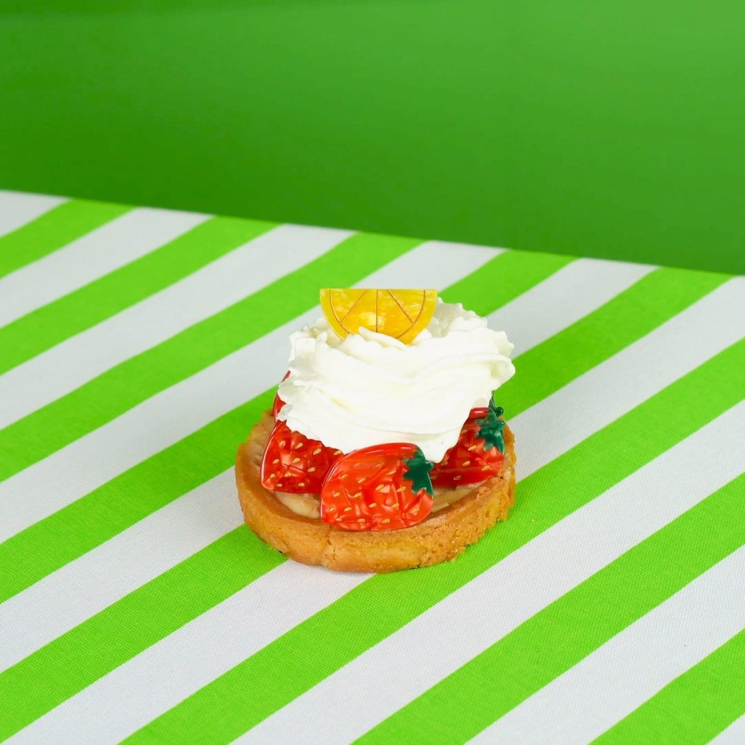 Coucou Suzette Strawberry Hair Claw - Mood Erdbeertörtchen