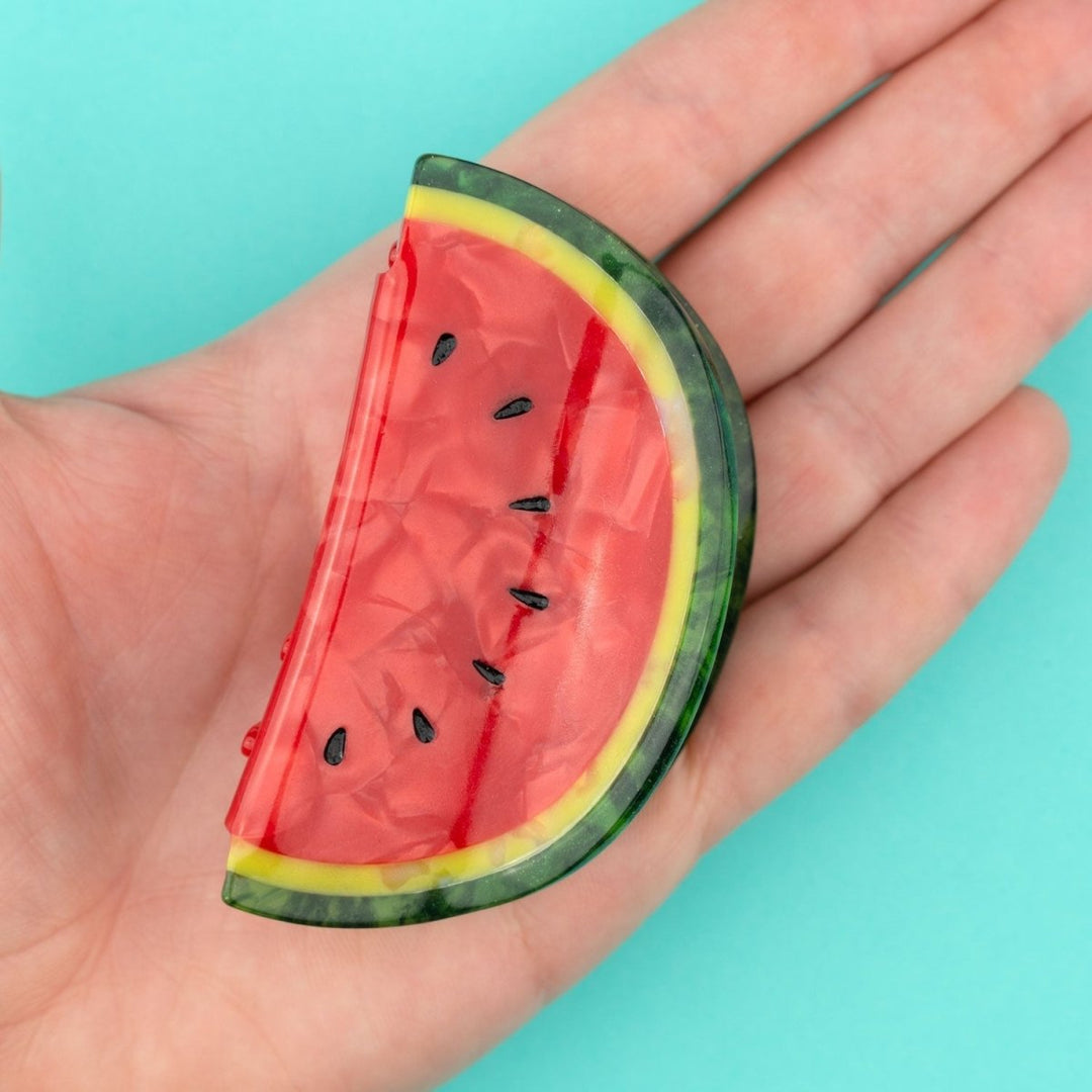Coucou Suzette Watermelon Hair Claw - Handmodel Details