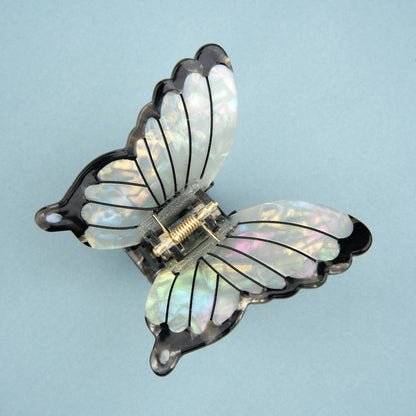 White Butterfly Hair Claw - Blanda Beauty