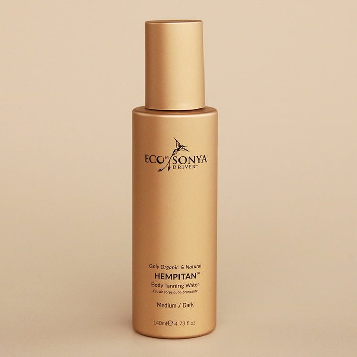 Eco By Sonya Hempitan Body Tan Water - golden background