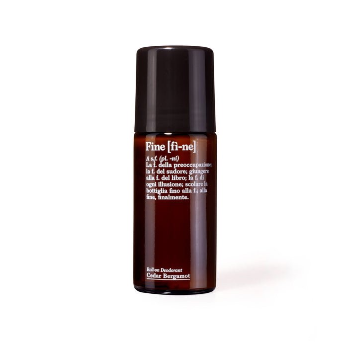 Fine natürliches Deo Roll-On ohne Aluminium Cedar Bergamot 50ml