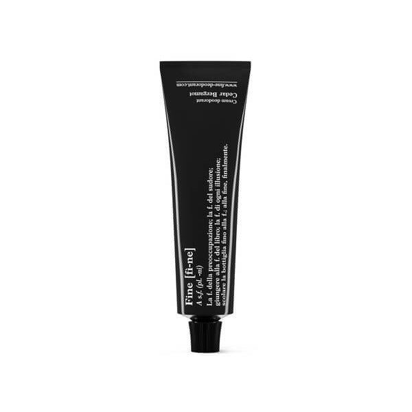 Fine natürliches Deo Tube ohne Aluminium Cedar Bergamot 40g