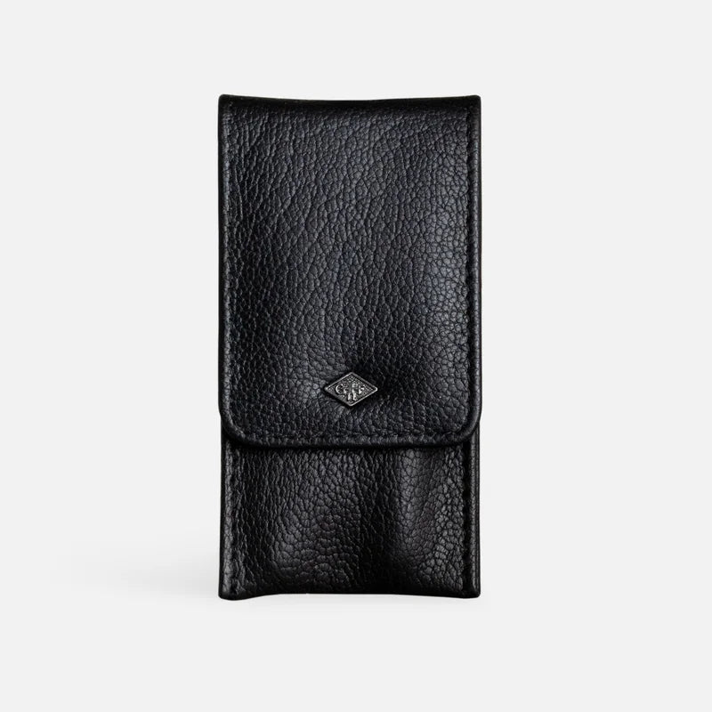 Maniküre Set 3-teilig Schwarz - geschlossen