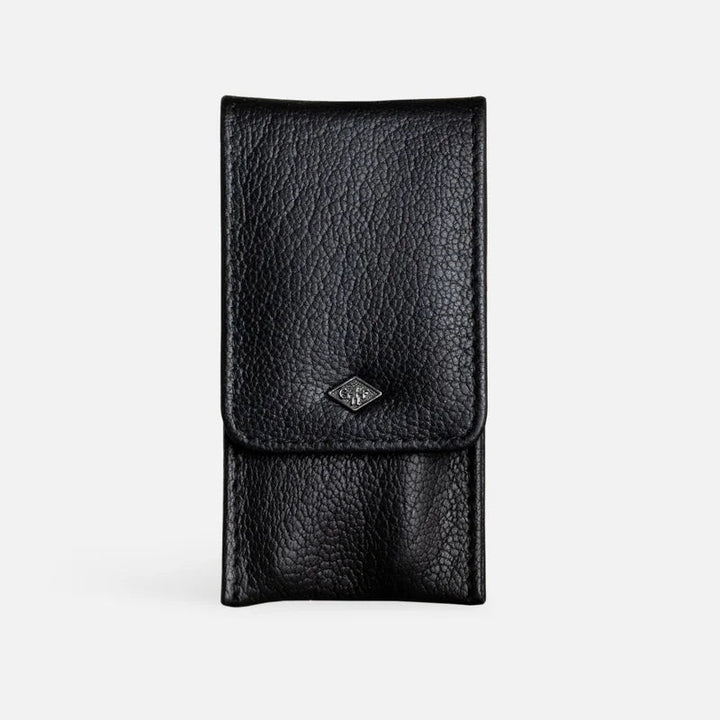 Maniküre Set 3-teilig Schwarz - geschlossen