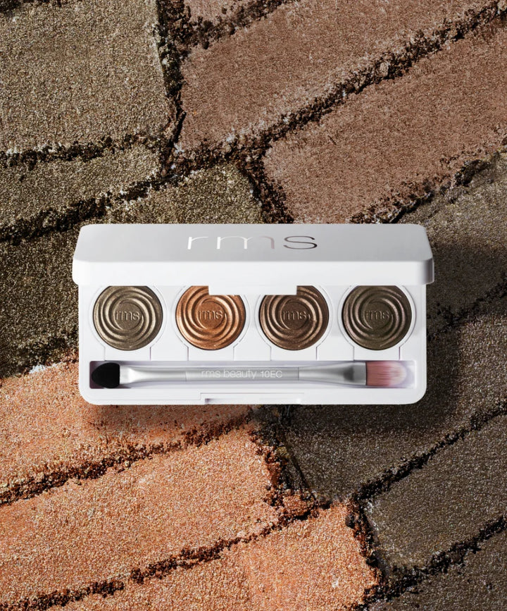  Celestial Dream Lifestyle: RMS Beauty ReDimension Hydra Eyes Quartet Celestial Dream - Lifestyle-Aufnahme der Lidschatten-Palette