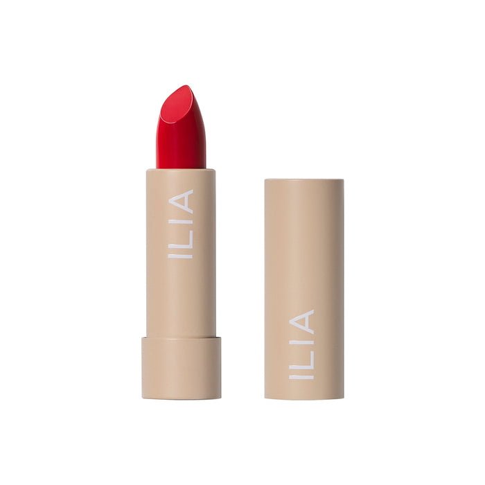 ILIA Color Block Lipstick Grenadine – warmes Korallenrot