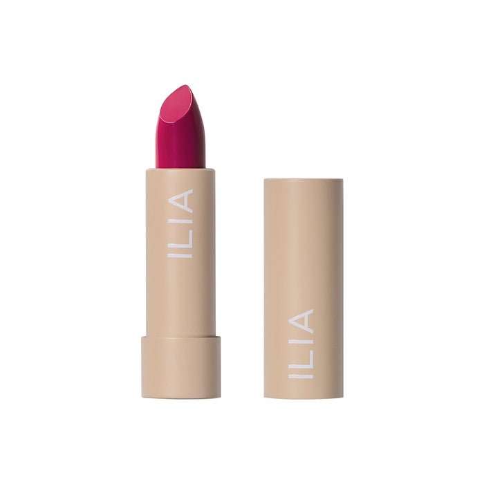 ILIA Color Block Lipstick Knockout – kräftiges kühles Magenta