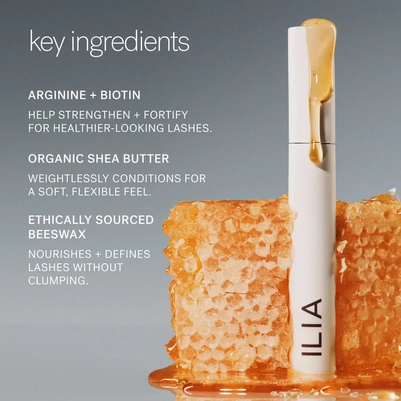 Ilia Limitless Lash Mascara - Inhaltsstoffe mit Shea Butter und Arginin