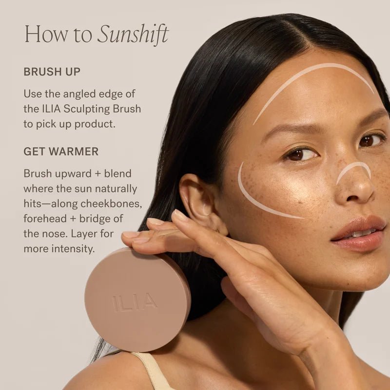 ILIA Beauty Sunshift Cream Bronzer - Anwendung