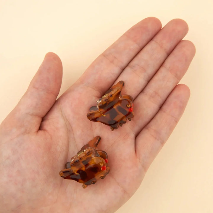 Coucou Suzette Bird Mini Hair Claws zum Zurückstecken zweier Haarsträhnen