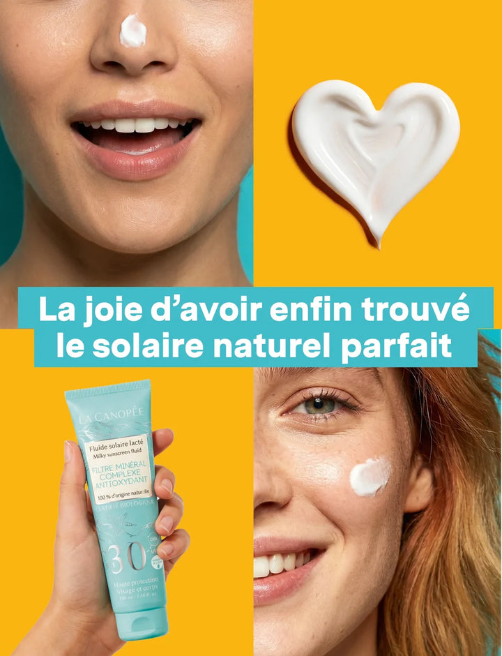 La Canopée Milky Sunscreen Fluid SPF30 - natürlich und zuverlässig