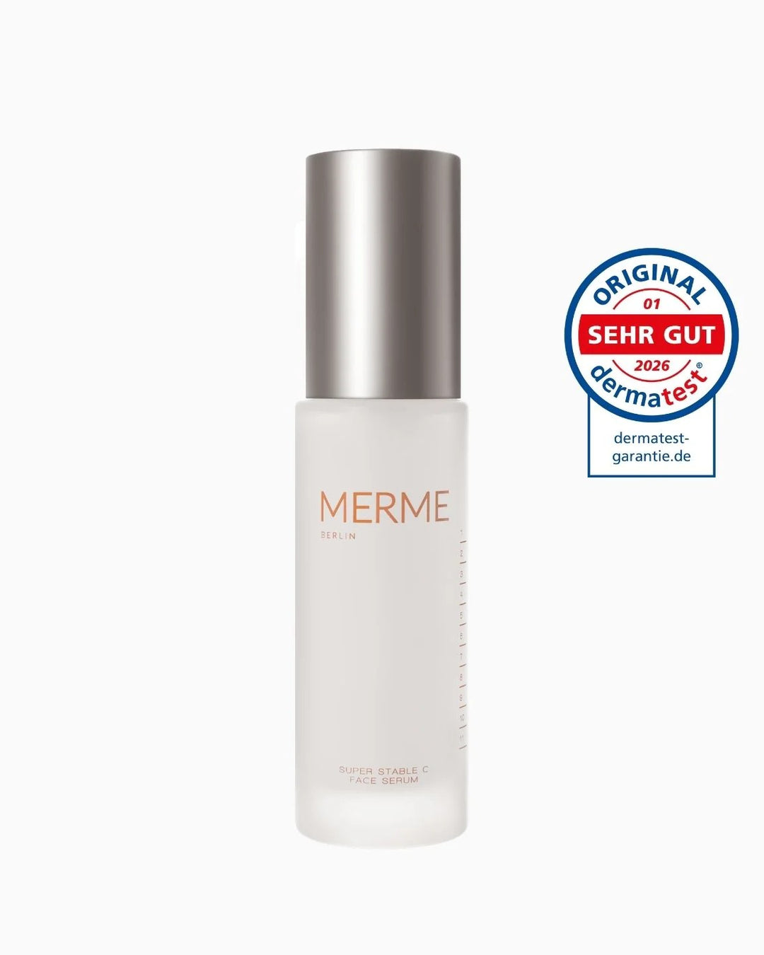 MERME Berlin Super Stable C Face mit 15% Vitamin C und Ferulasäure - Dermatest