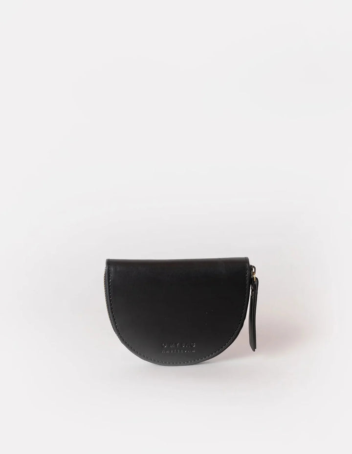 Laura Coin Purse Classic Leather - Black