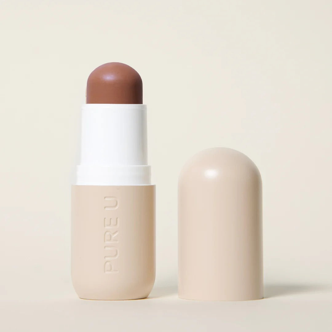 Pure U. Bronzing Balm 5g Island Bronze - tiefer Braunton mit cleaner Formulierung.