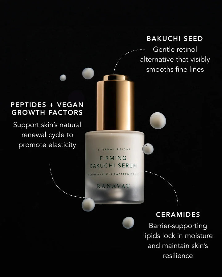 Ranavat Firming Bakuchi Serum mit Bakuchi-Komplex, Peptiden und veganen Growth Factors