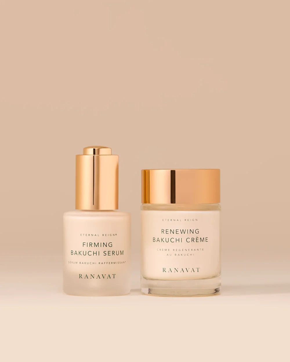 Bakuchi Serum und Creme als Anti-Aging-Duo