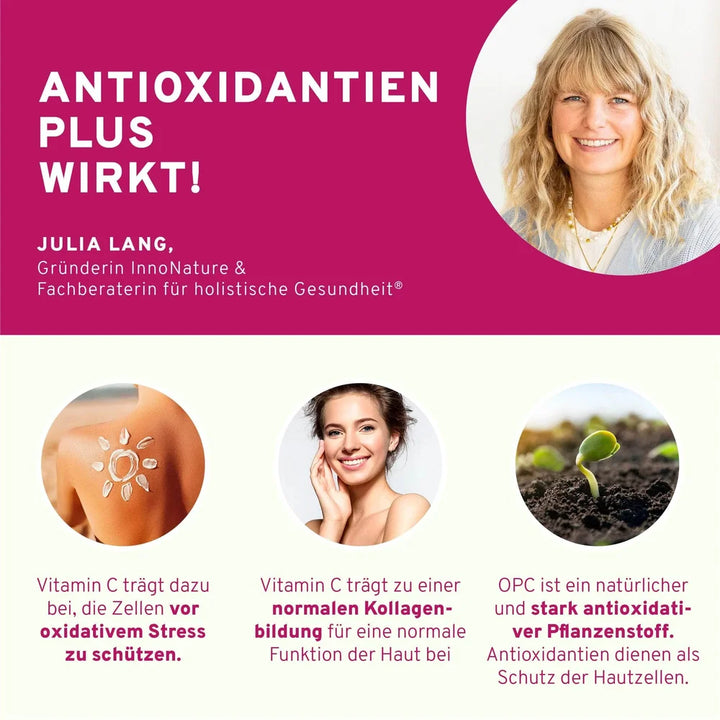 Wirkstoffübersicht zu InnoNature Antioxidantien Plus Kapseln