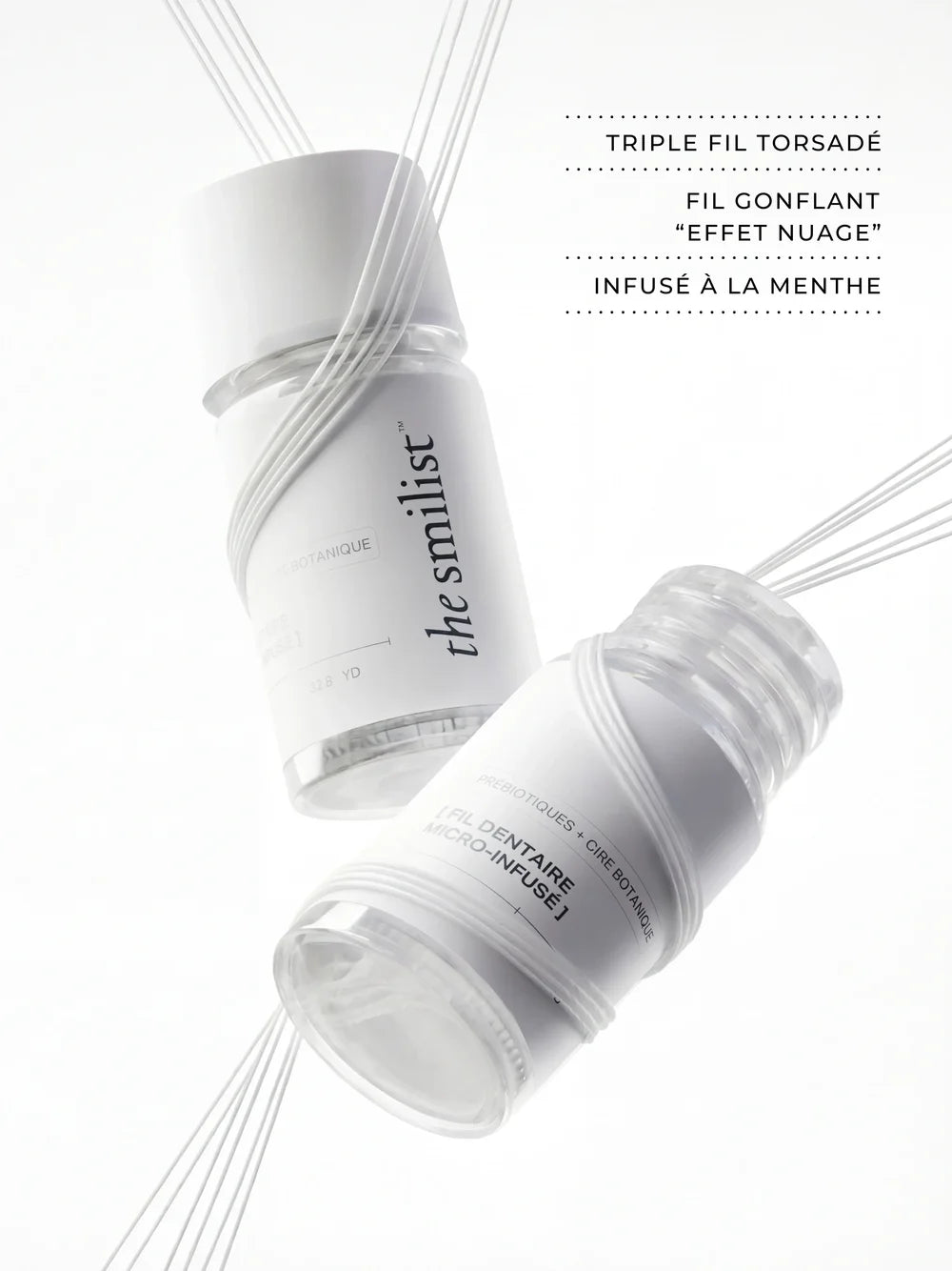 Micro-Infused Dental Floss von The Smilist - Zahnseide mit Verpackung