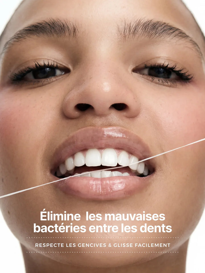 Micro-Infused Dental Floss von The Smilist - Anwendung