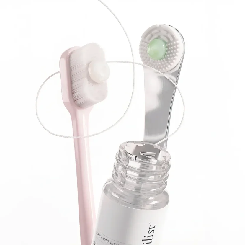Micro-Infused Dental Floss von The Smilist - Zahnseide mit Zahnbürste