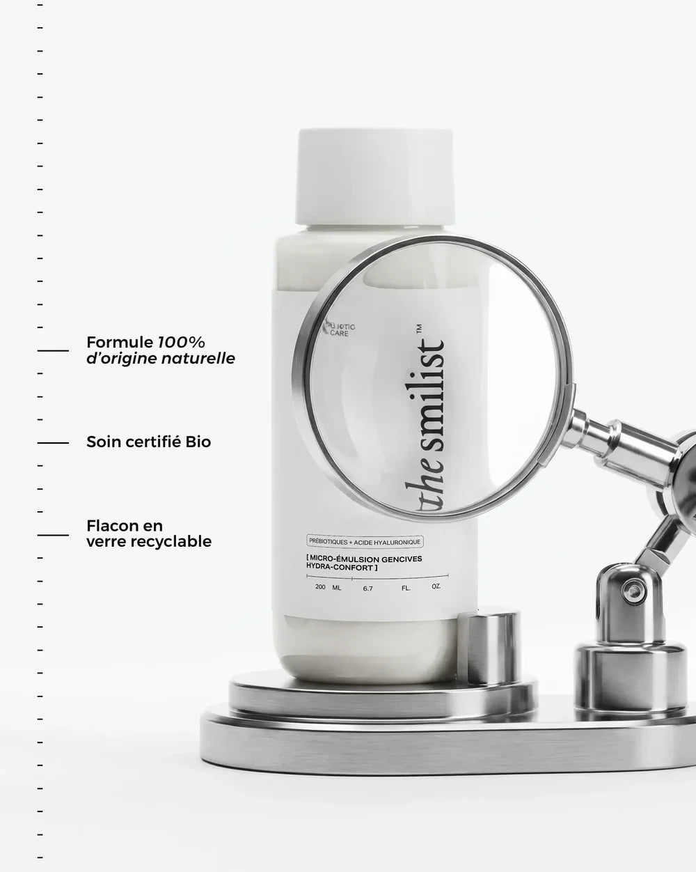 Hydra-Comfort Gum Micro-Emulsion 200 ml von The Smilist - Produktbeschreibung