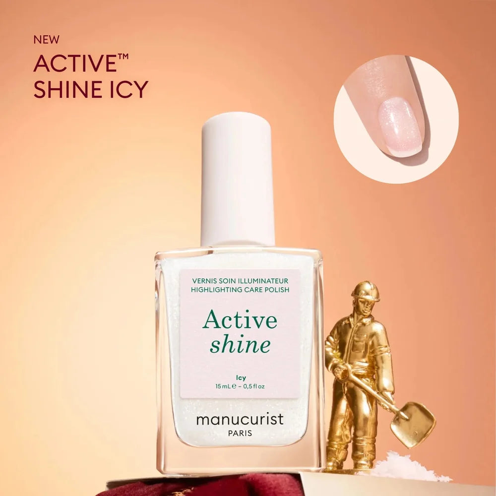 Manucurist Active Shine Icy Pflegelack mit schimmerndem Finish – exklusiv im Adventskalender 2026