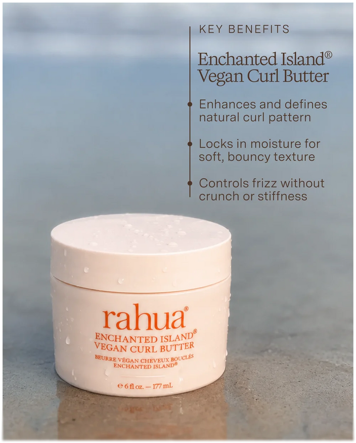 Rahua Enchanted Island Vegan Curl Butter in tropischer Enchanted-Island-Optik - Key Benefits