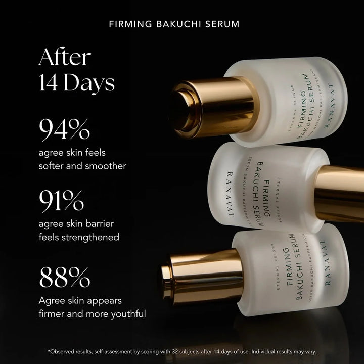 Ranavat Firming Bakuchi Serum mit sichtbaren Ergebnissen nach 14 Tagen