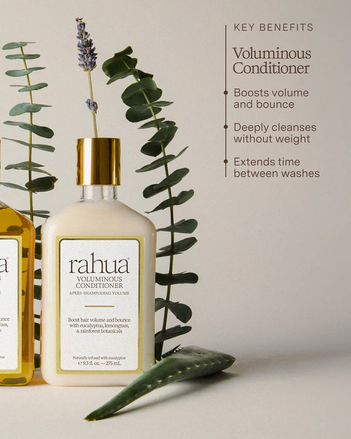 Rahua Voluminous Conditioner mit natürlichen Pflanzenextrakten und Eukalyptus - Key Benefits