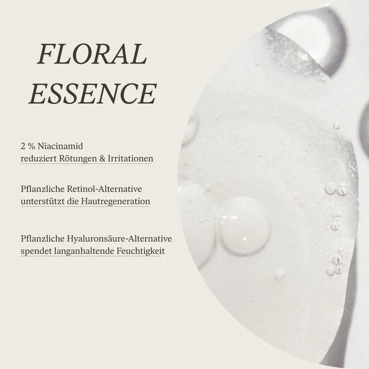Floral Essence mit Niacinamid und Retinol-Alternative