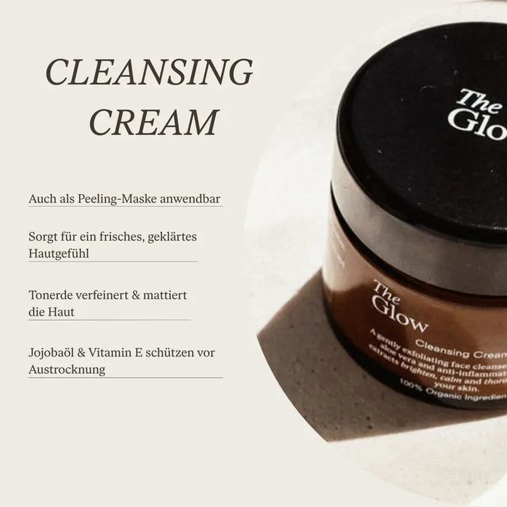 The Glow Cleansing Cream - sorgt für ein frisches Hautgefühl