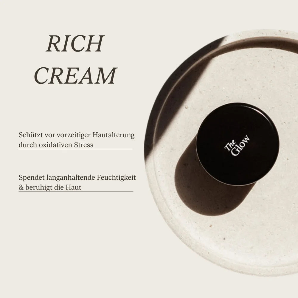 The Glow Rich Cream für langanhaltende Feuchtigkeit