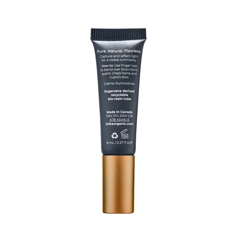 INIKA Organic Cream Illuminisor Pink Pearl - Freisteller Rückseite