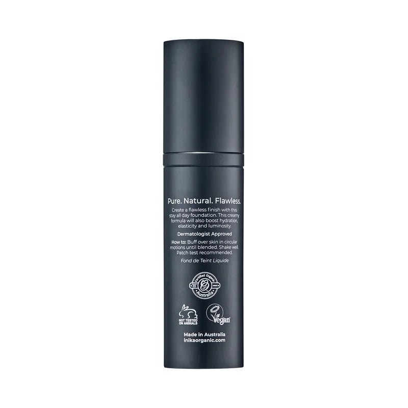 INIKA Organic Liquid Foundation - Rückseite