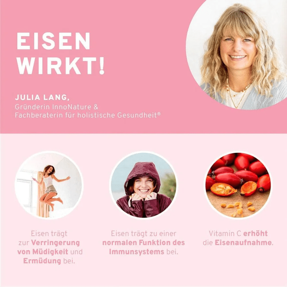 Eisen Kapseln 92,16 g - Blanda Beauty
