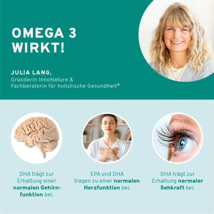 Omega 3 2:1 DHA/EPA 60 Kapseln 50,4 g - Blanda Beauty