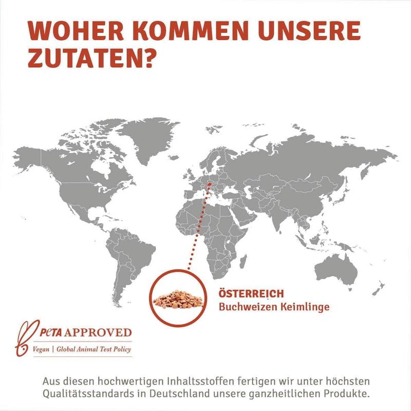 Innonature Vitamin B Komplex Kapseln - Herkunft der Zutaten