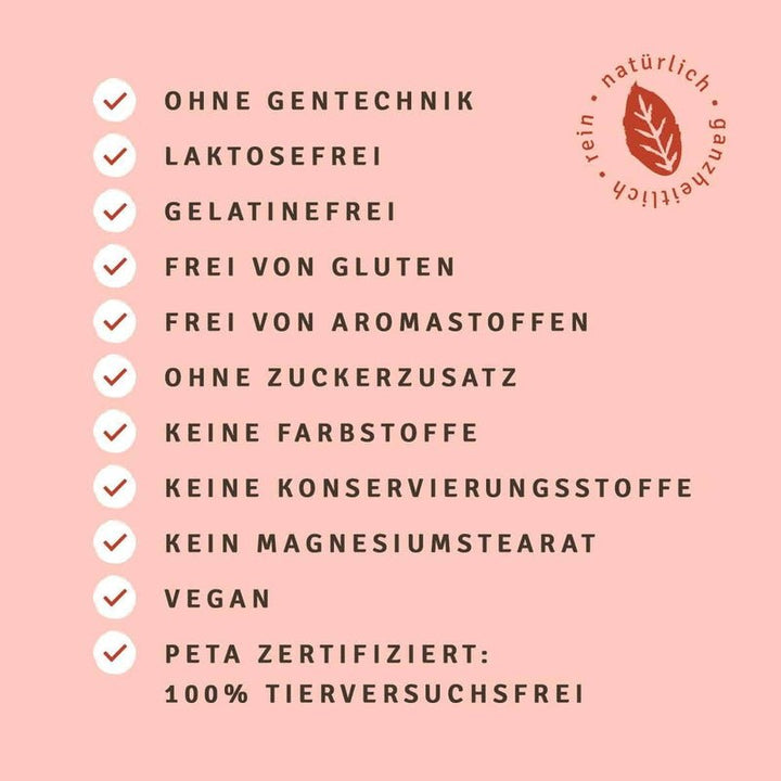 Innonature Vitamin B Komplex Kapseln - Inhaltsstoffe