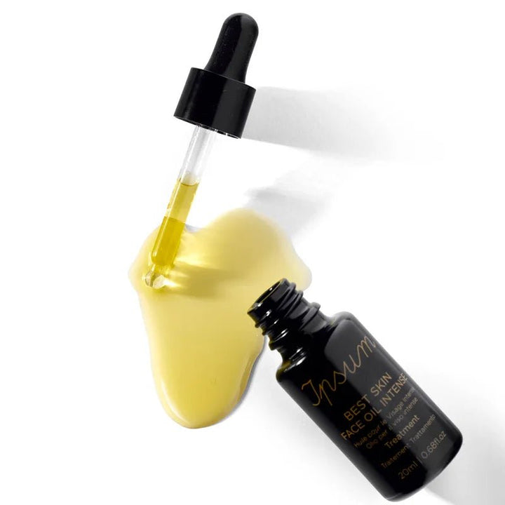 Best Skin Face Oil Intense Treatment open Bottle