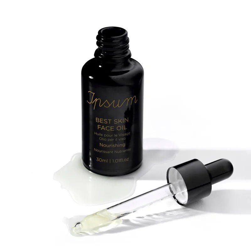 Best Skin Nourishing Face Oil open Jar