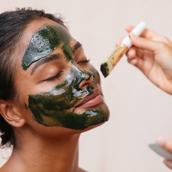 Leahlani Mermaid Mask on Face